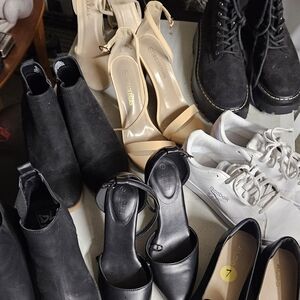 8pairs Of Ladies Shoes Size   7 NEW